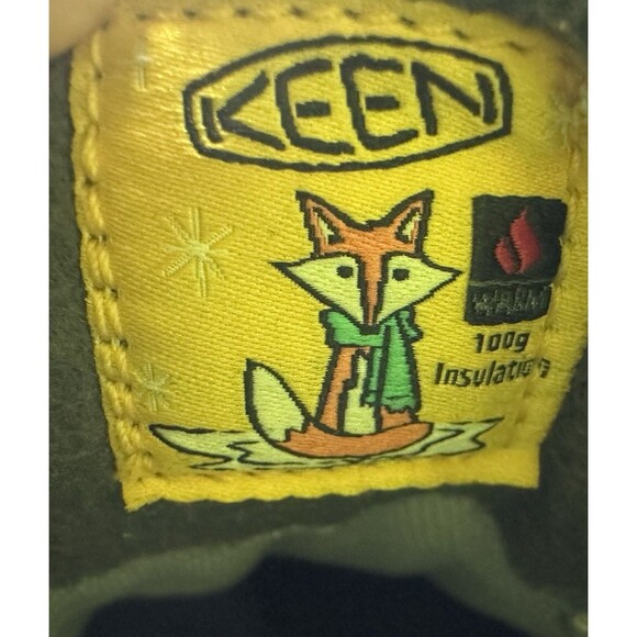 Keen Kootenay III Mid Waterproof Gray‎ Pink Boots Big Kids SIZE 7 EU 39 - Picture 11 of 13